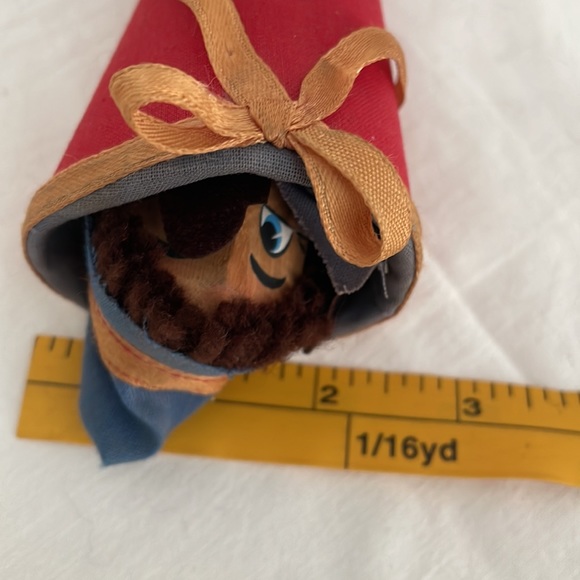 Antique German Puppet On Wood Stick - Picture 13 of 14